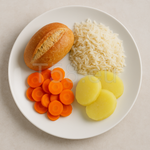 Diétás ételek a tányéron